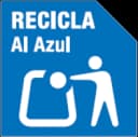 Recicla contenedor azul